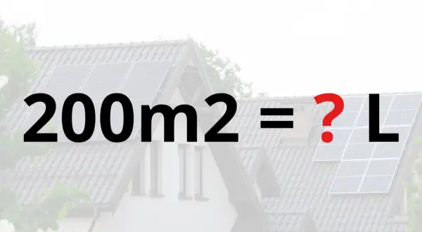 Ile wody z dachu 200m2? Oblicz potencjalną ilość litrów deszczówki zebranej z dachu o powierzchni 200m2.